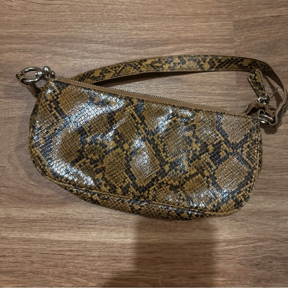 Vintage Urban Outfitters Snake Skin Leather‎ Shoulder Bag